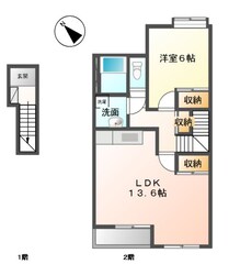 colline de　R・Ｉ・Ｚ　（コリーヌ　ドゥ　リズ）の物件間取画像